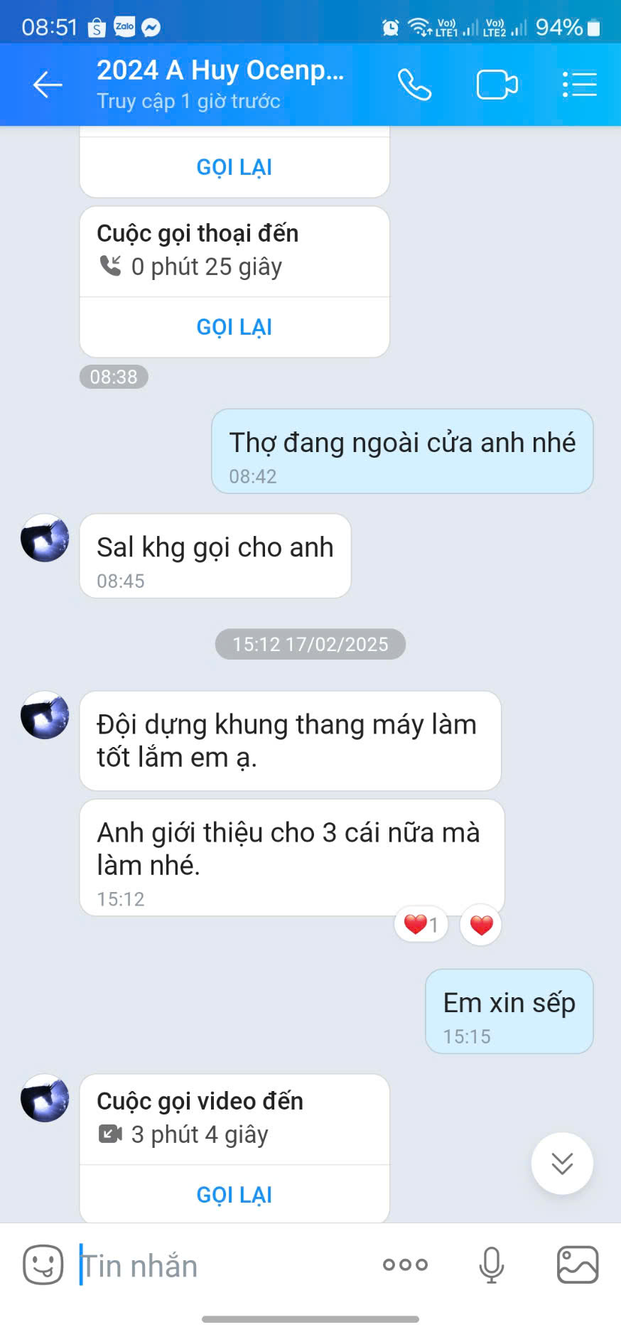 Đánh giá khách hàng qua Zalo 4