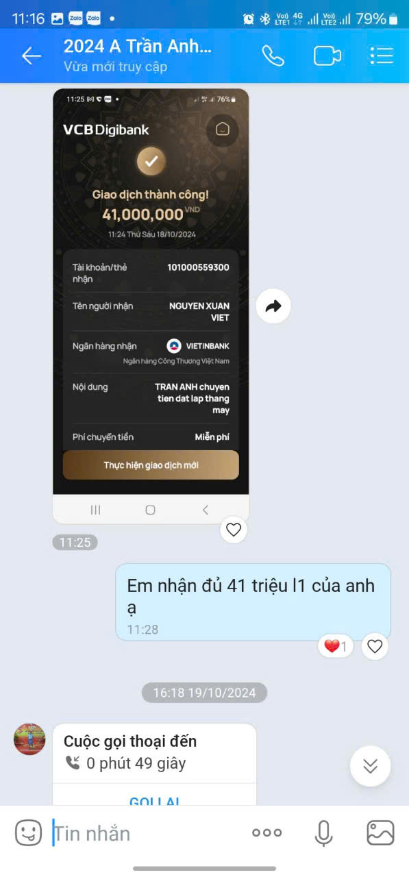 Đánh giá khách hàng qua Zalo 6