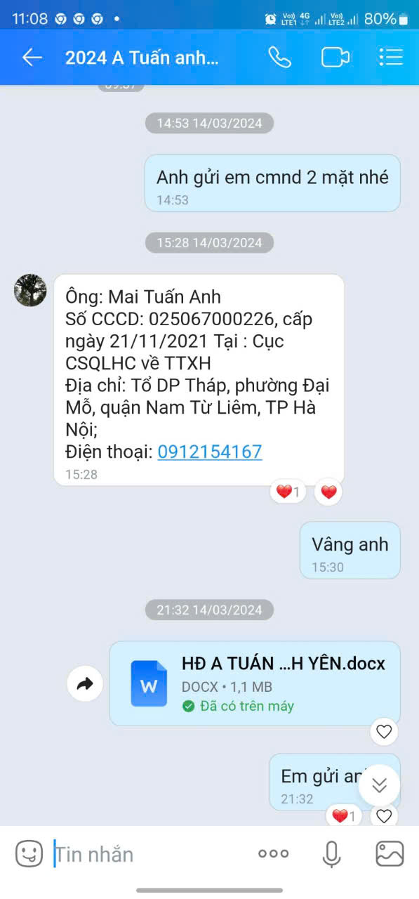 Đánh giá khách hàng qua Zalo 7
