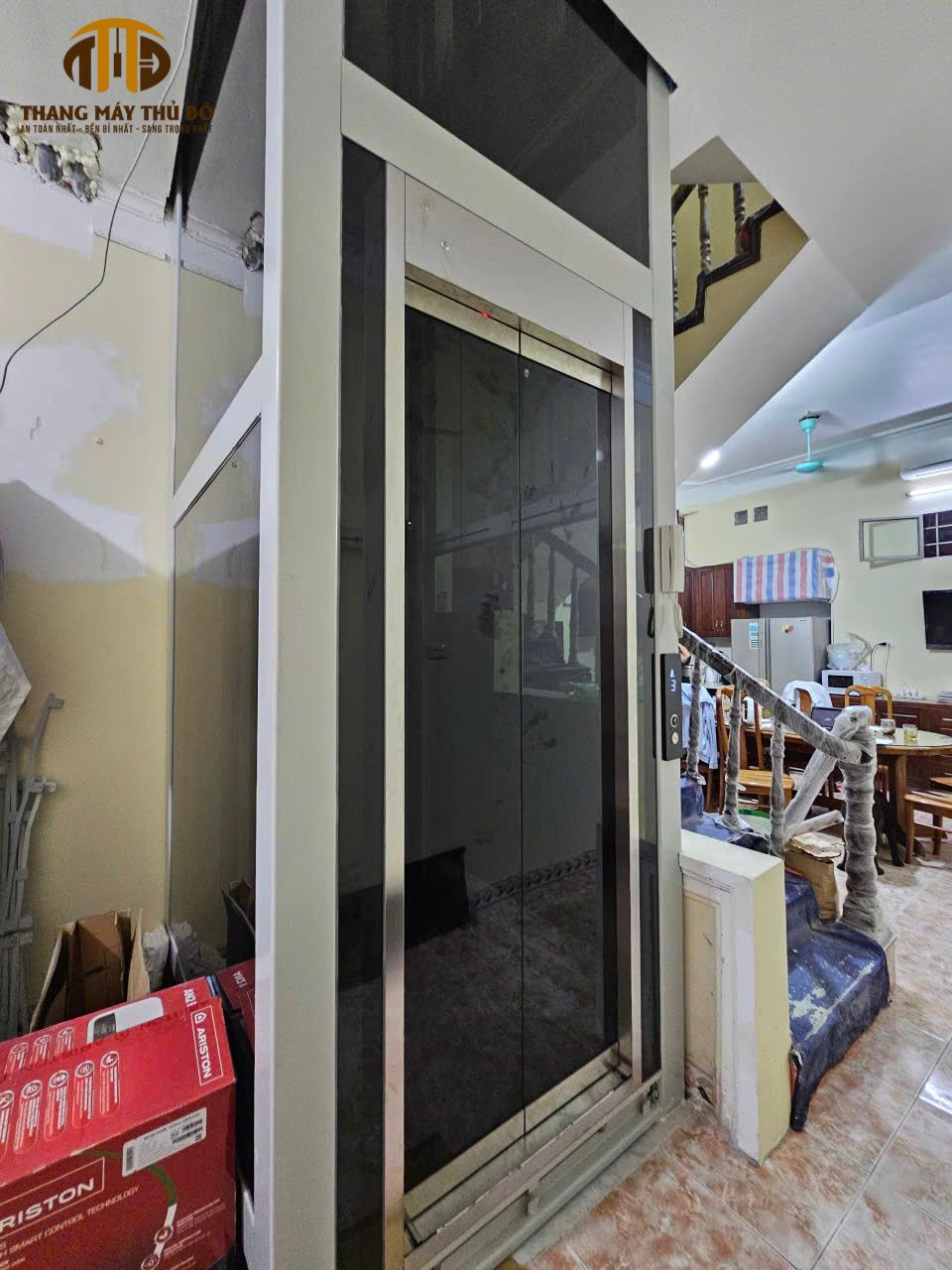 Thông số kỹ thuật và kích thước thang máy mini gia đình