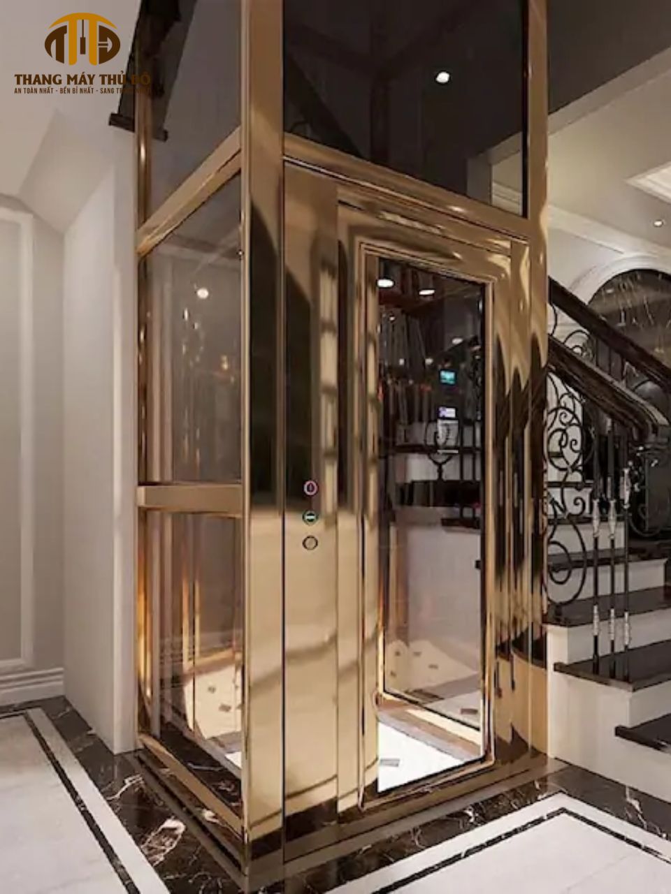 Tổng chi phí vận hành thang ước tính 1 tháng