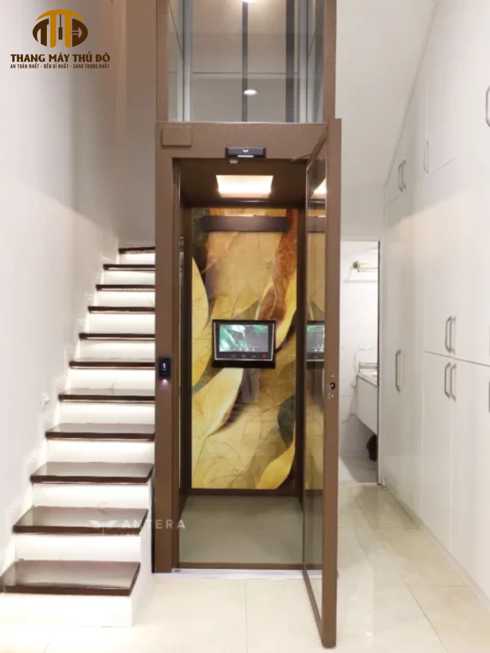 Giải pháp thang máy cho nhà nhỏ đến từ Thang Máy Thủ Đô