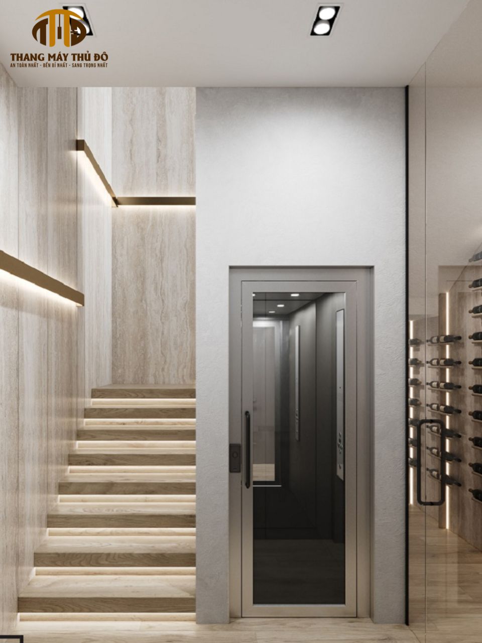Giải pháp lắp đặt thang máy mini cho nhà cải tạo & Nhà phố diện tích nhỏ