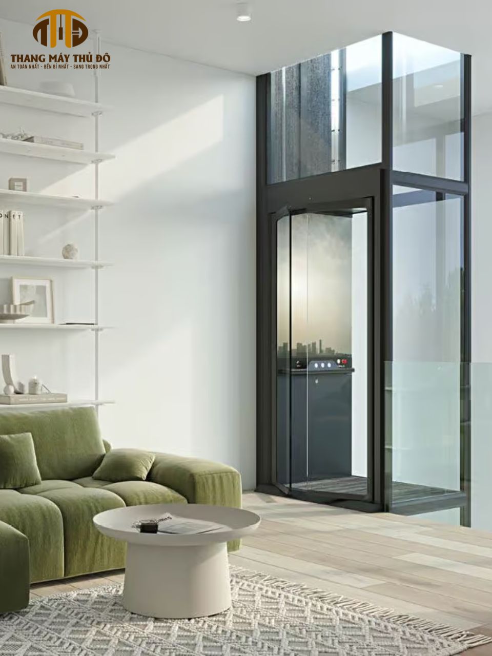 Xu hướng và phong cách thiết kế thang máy kính hiện nay